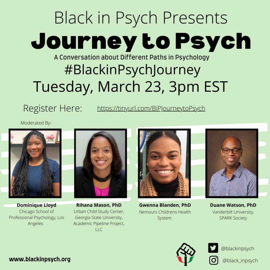 Black in Psych Journey to Psych