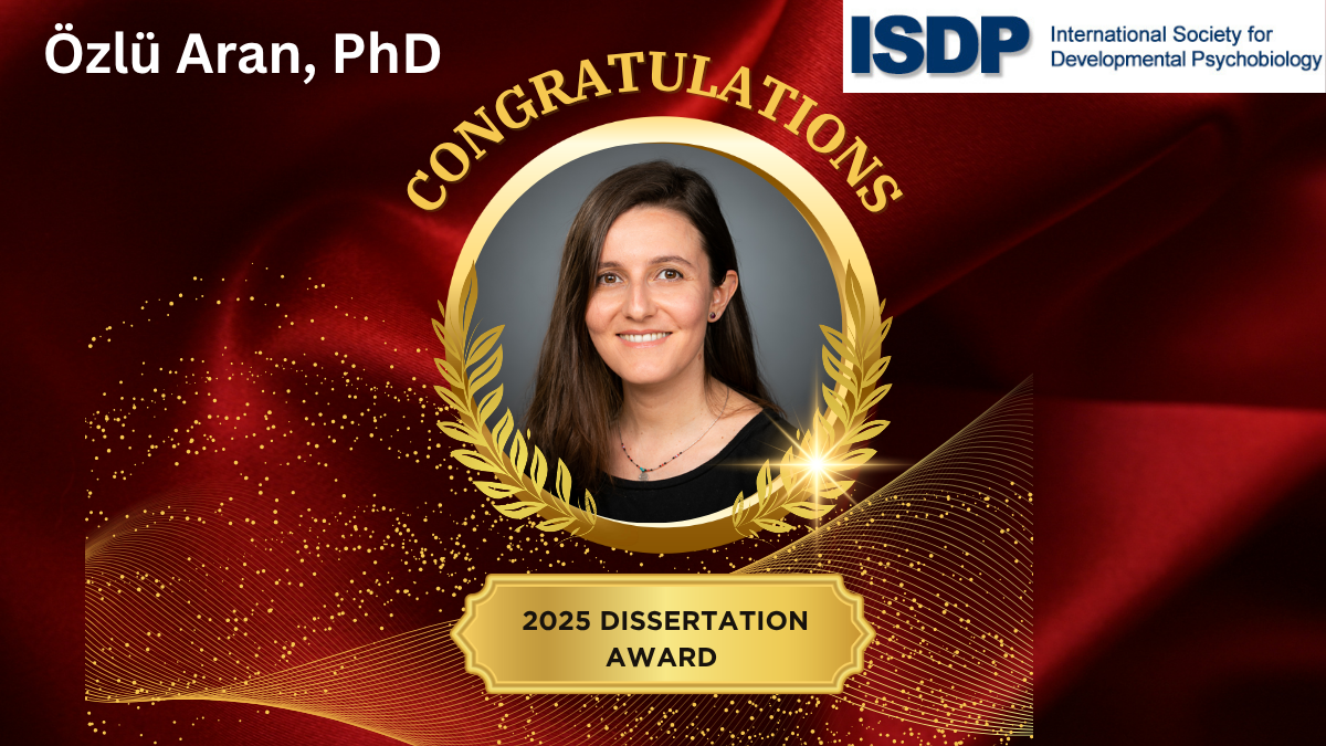 2025 Dissertation Award – Özlü Aran, PhD