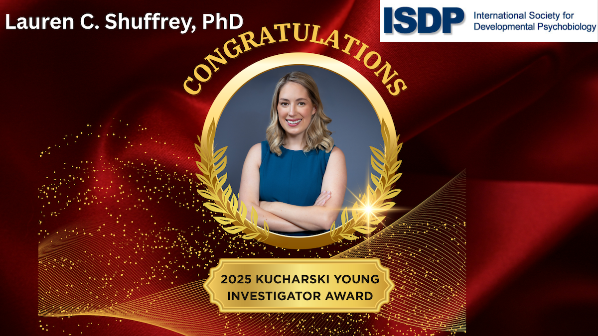 Lauren Shuffrey, PhD, 2025 Kucharski Young Investigator Award