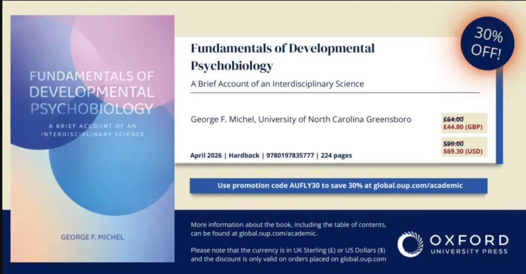 George F Michel, Ph. D. Emeritus Professor of Psychology University of North Carolina Greensboro